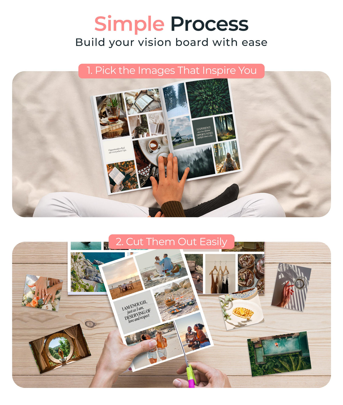 Tangobird Vision Board Book