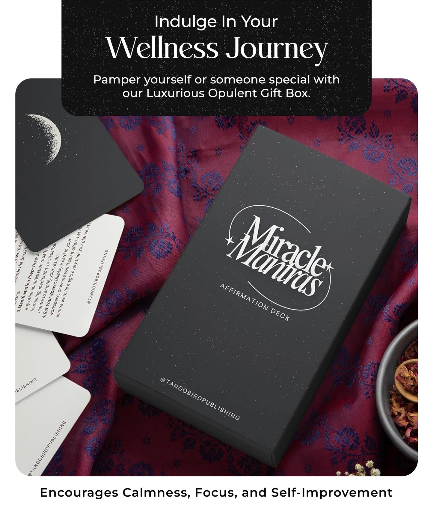 TangoBird Miracle Mantras Affirmation Card