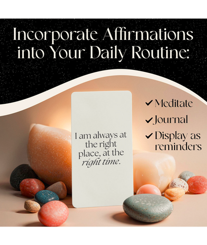 TangoBird Miracle Mantras Affirmation Card