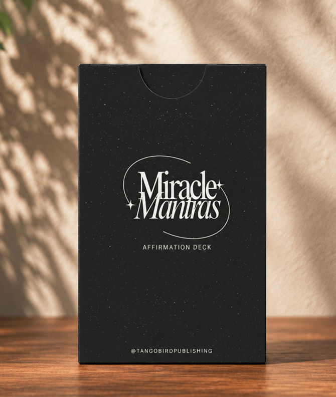 TangoBird Miracle Mantras Affirmation Card Game