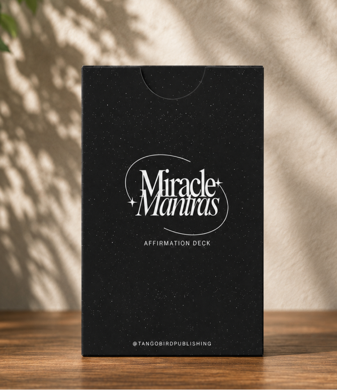TangoBird Miracle Mantras Affirmation Card Game