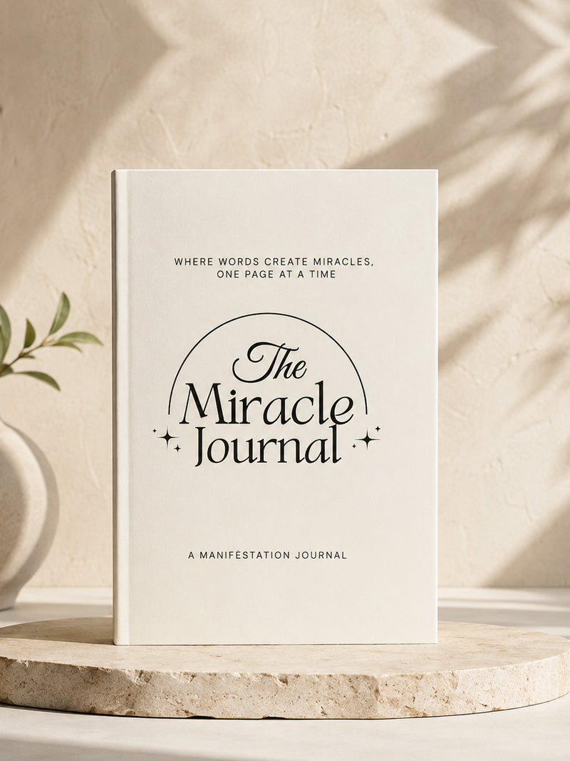 The Miracle Journal: Your Guided Manifestation & Gratitude Journal Paperback