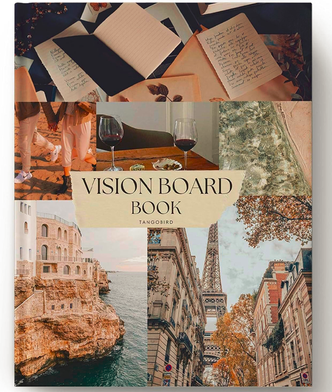 Tangobird Vision Board Book