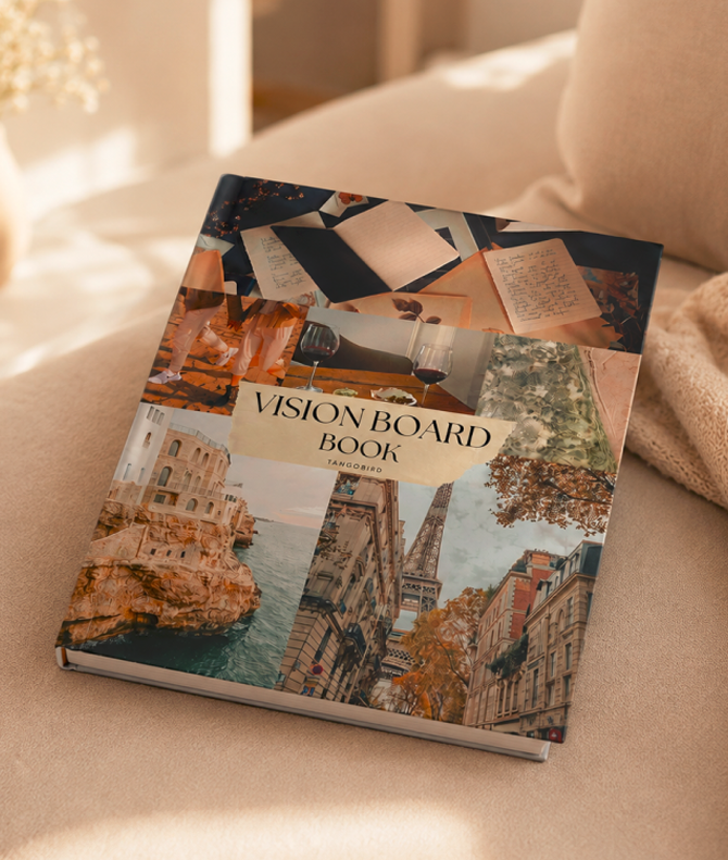 Tangobird Vision Board Book