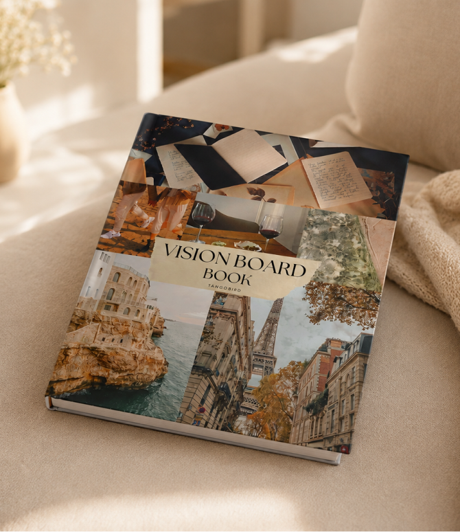 Tangobird Vision Board Book