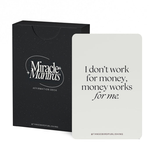 TangoBird Miracle Mantras Affirmation Card Game