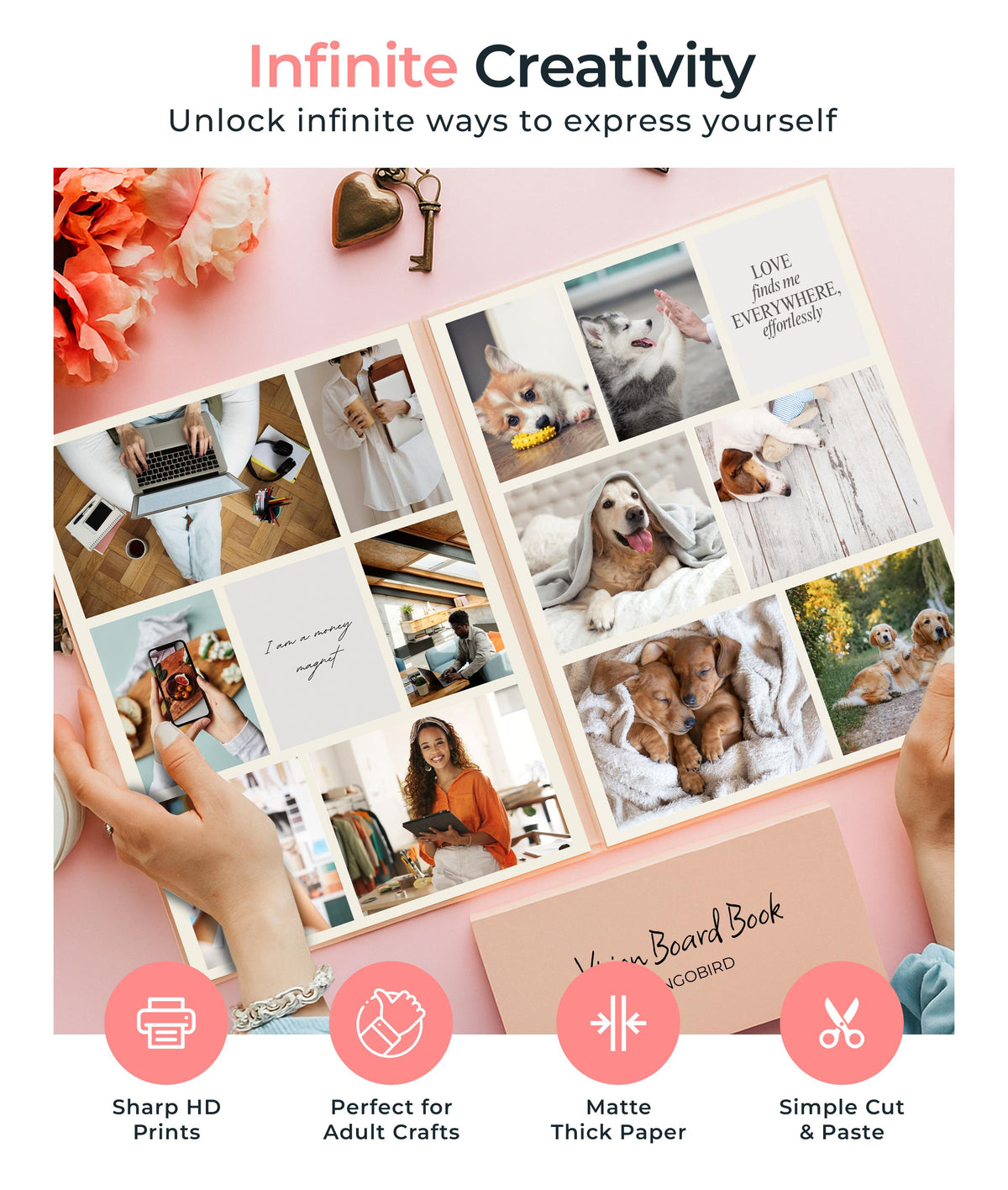 Tangobird Vision Board Book