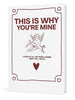This Is Why You're Mine Journal