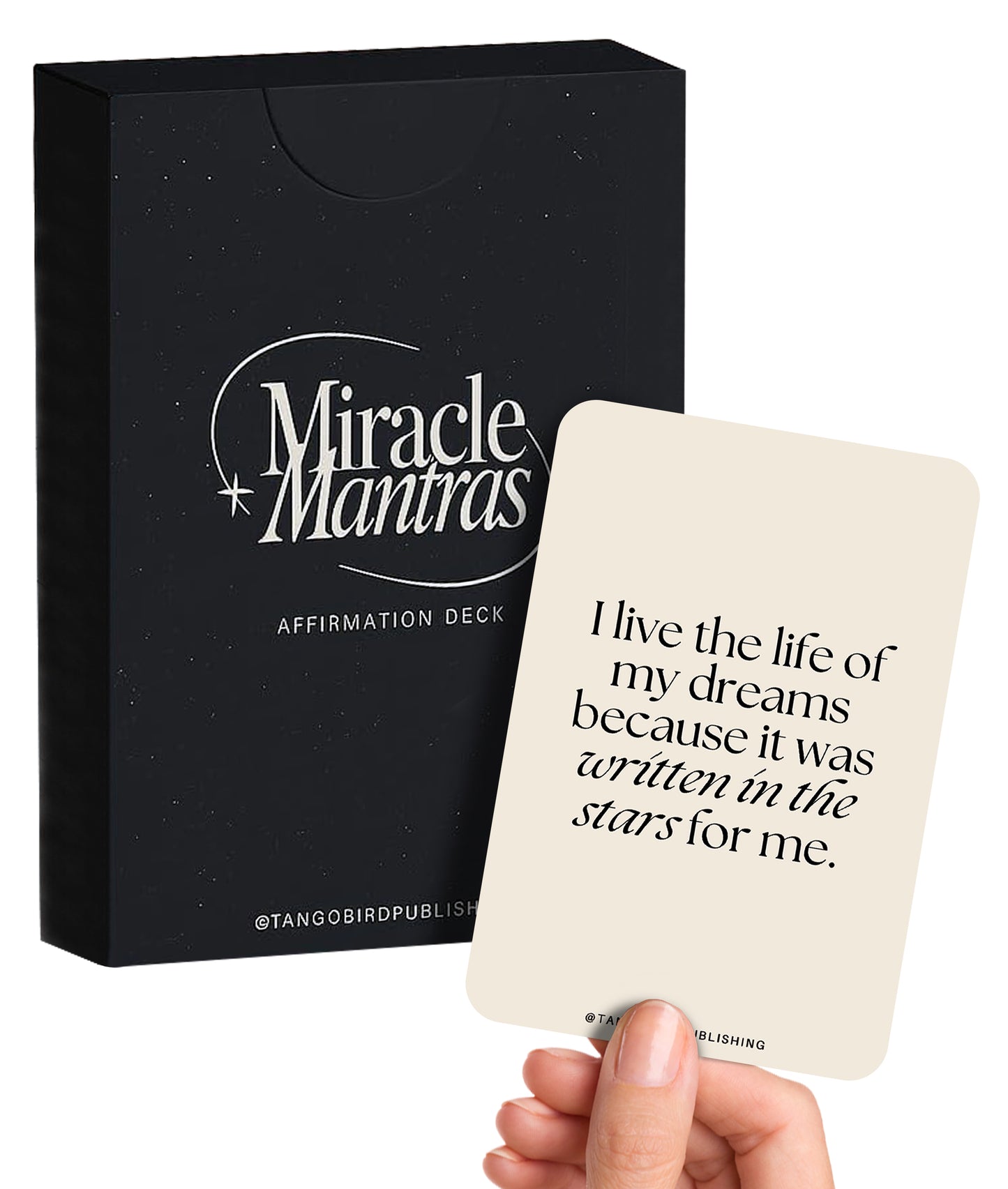 TangoBird Miracle Mantras Affirmation Card
